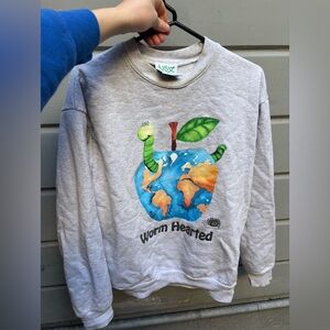 Online Ceramics Worm Hearted Sweatshirt